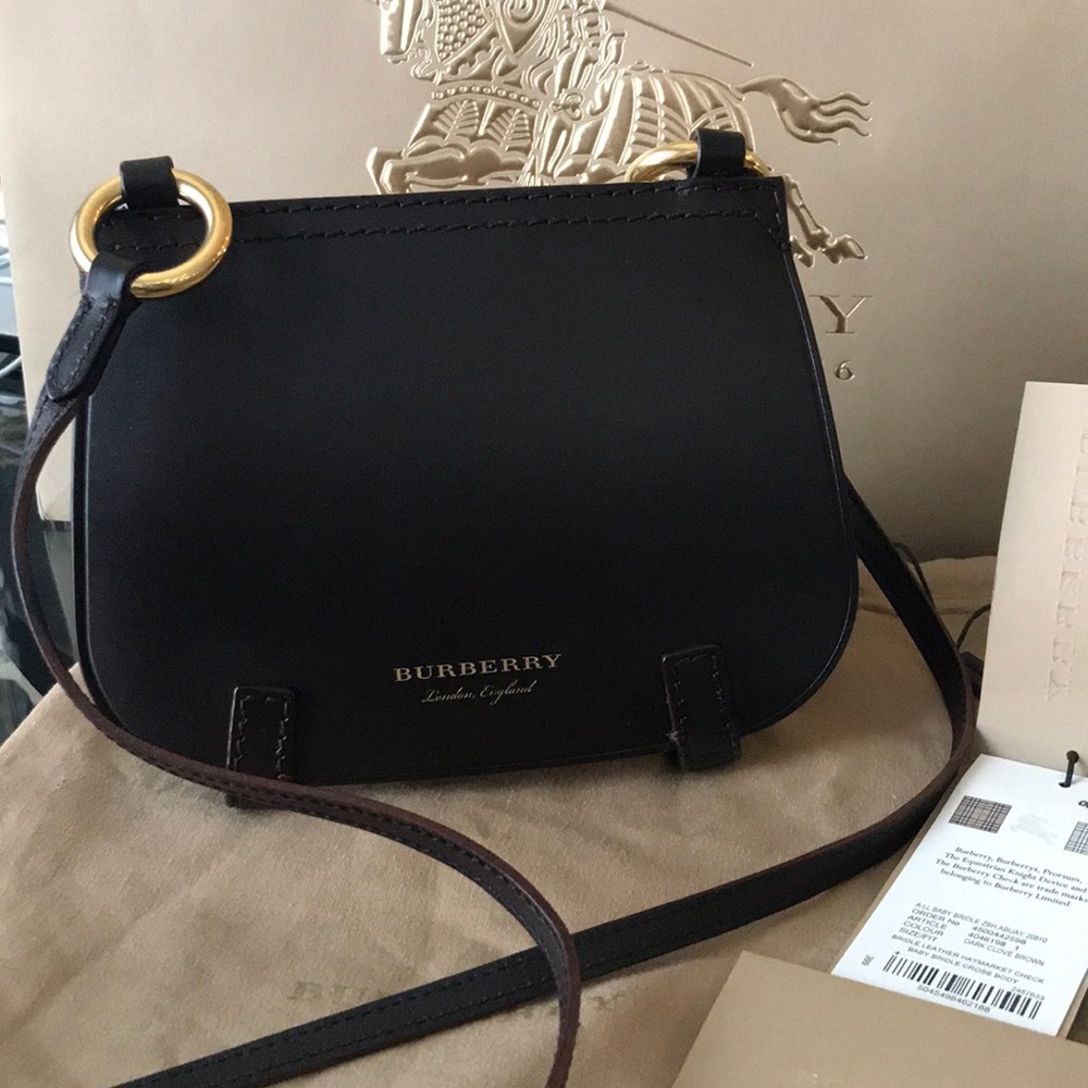 Authentic BURBERRY LONDON Leather Crossbody